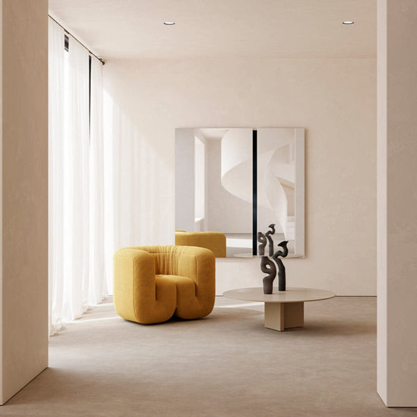 Luna Black Rect. M Mirror Mirror Deknudt Mirrors 