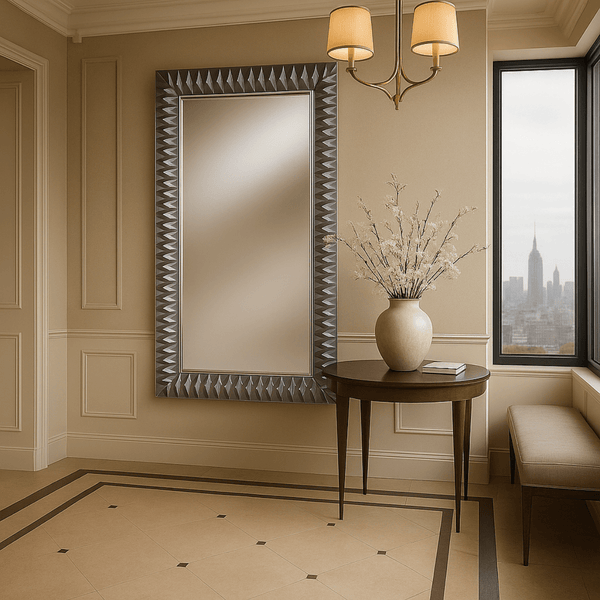 Nick L Silver Mirror Mirror Deknudt Mirrors 