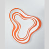 Nimbus Orange Mirror | 123cm Rotating Suspension Mirror Deknudt Mirrors 