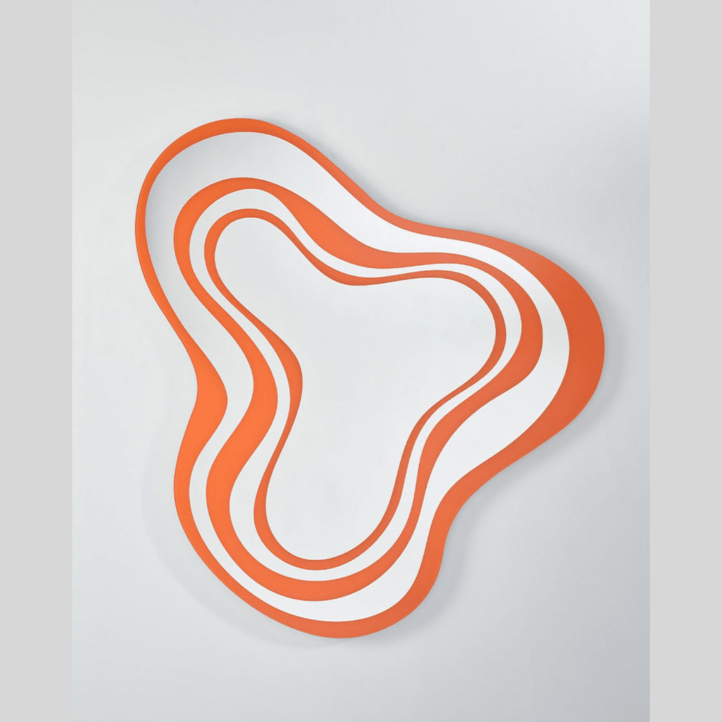 Nimbus Orange Mirror Mirror Deknudt Mirrors 