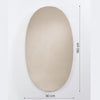 Oval Bronze Large Mirror | 160cm Oval Shape Mirror Deknudt Mirrors 