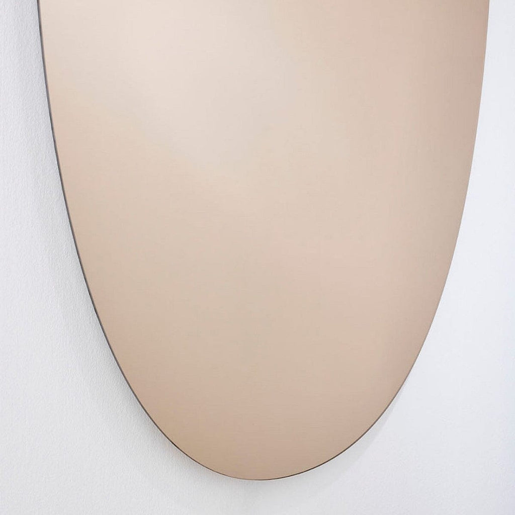 Oval Bronze Large Mirror | 160cm Oval Shape Mirror Deknudt Mirrors 