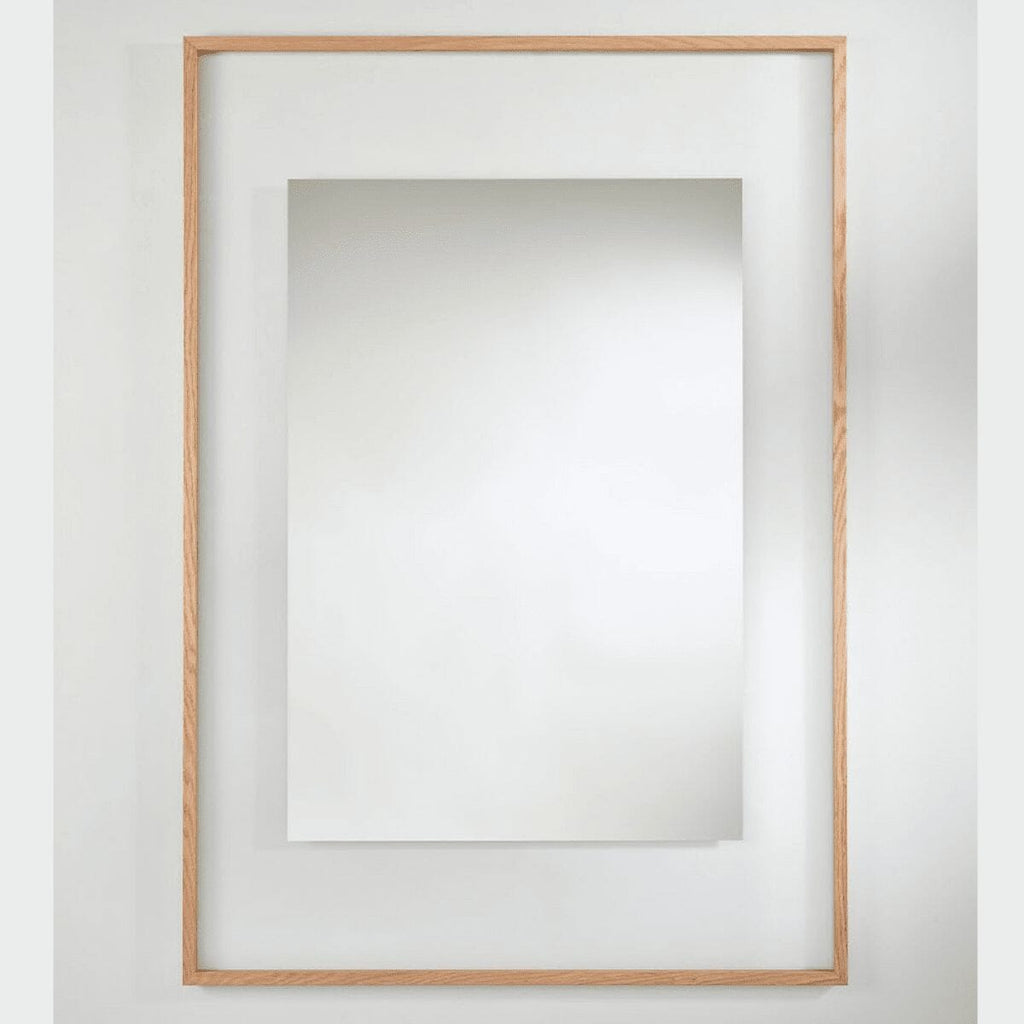 Passepartout Rectangle Large Mirror | 150cm Minimalist Belgian Design Mirror Deknudt Mirrors 