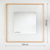 Passepartout Square Mirror Mirror Deknudt Mirrors 