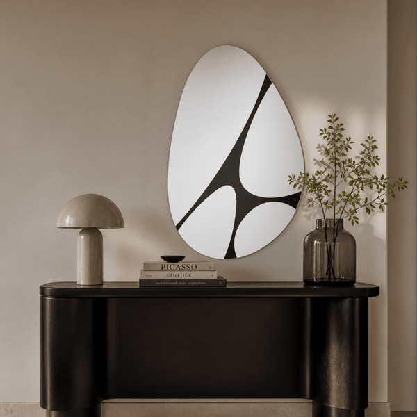 Pebbles Mirror | 125cm Captivating Organic Shape Mirror Deknudt Mirrors 