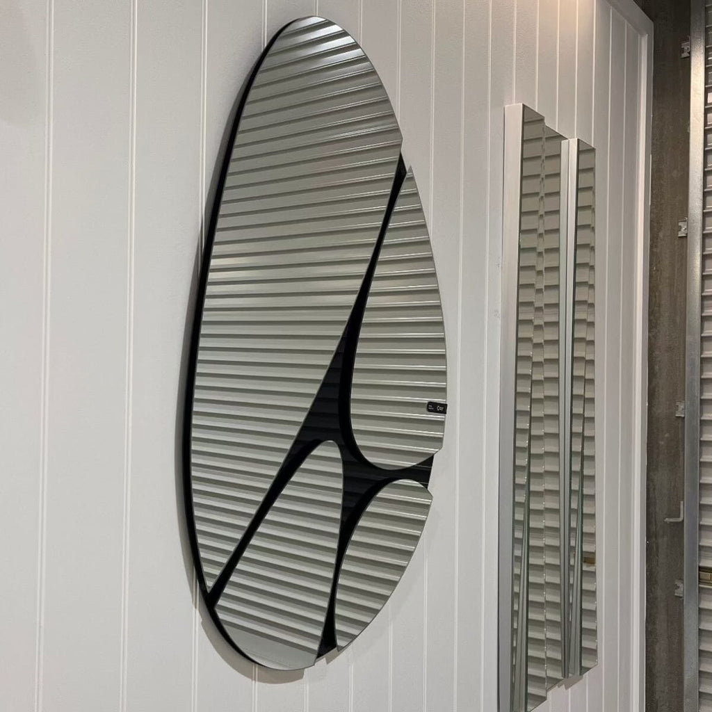Pebbles Mirror | 125cm Captivating Organic Shape Mirror Deknudt Mirrors 