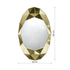 Precious Gold Mirror | 152cm Hand Applied Gold Finish Mirror Deknudt Mirrors 