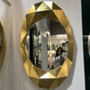 Precious Gold Mirror | 152cm Hand Applied Gold Finish Mirror Deknudt Mirrors 
