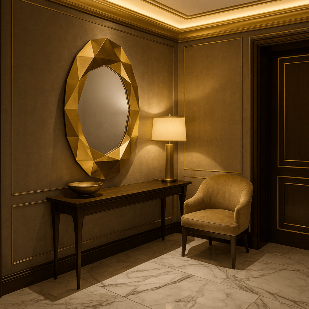 Precious Gold Mirror Mirror Deknudt Mirrors 