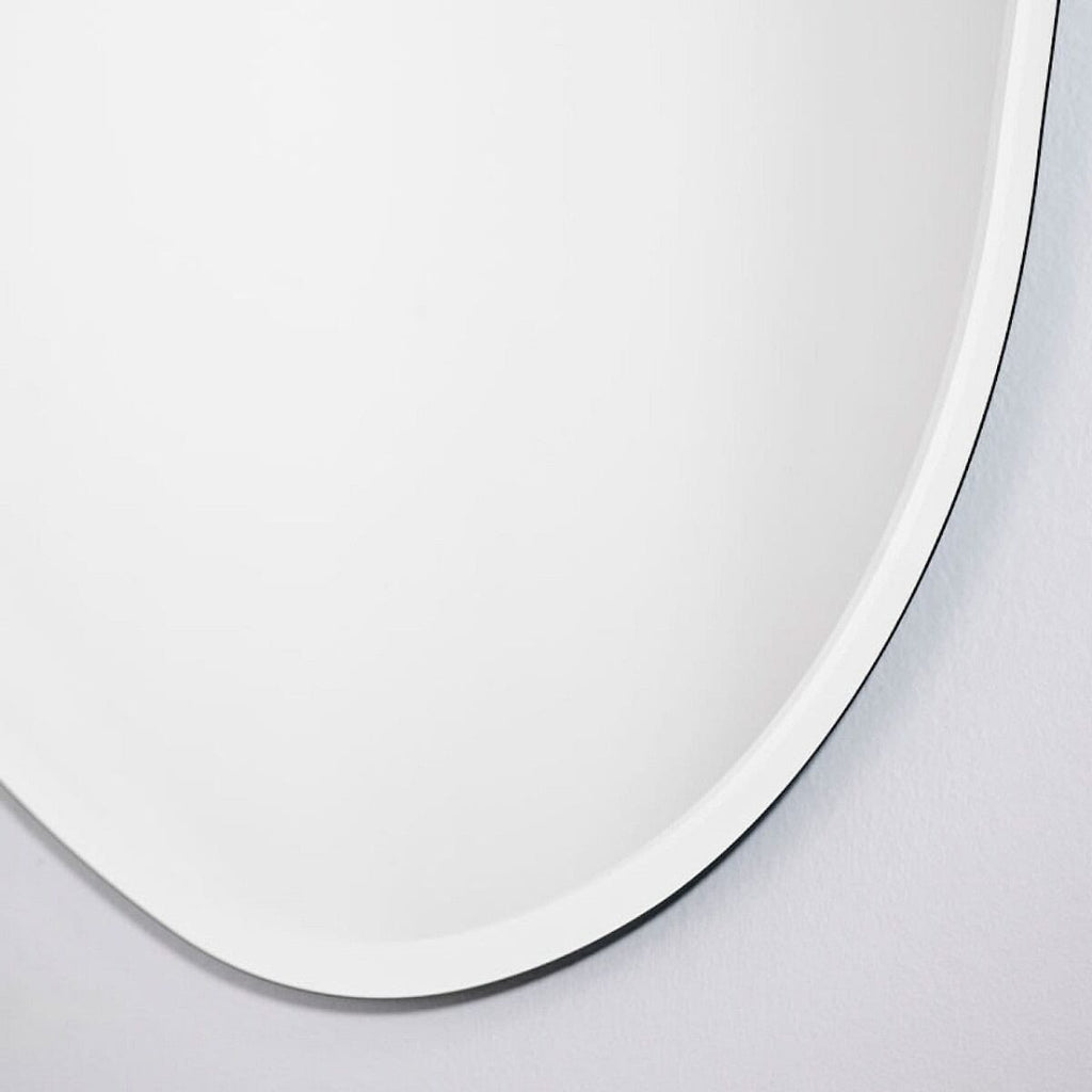 Pure Hall Mirror | 150cm Organic Shape Beveled Edge Mirror Deknudt Mirrors 