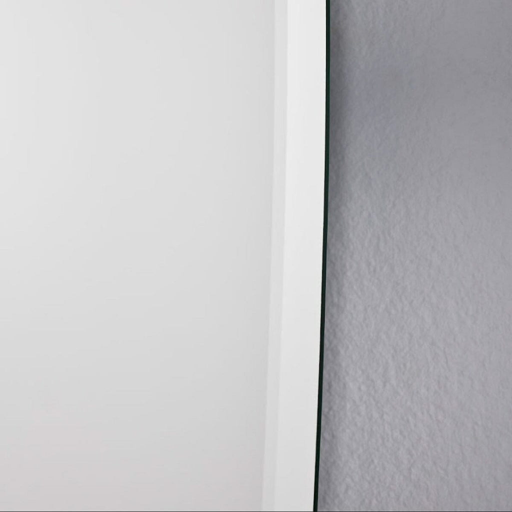Pure Large Mirror | Organic Shape Beveled Edge Mirror Deknudt Mirrors 