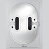 Satellite Black Mirror | 150cm Orbiting Spheres Mirror Deknudt Mirrors 