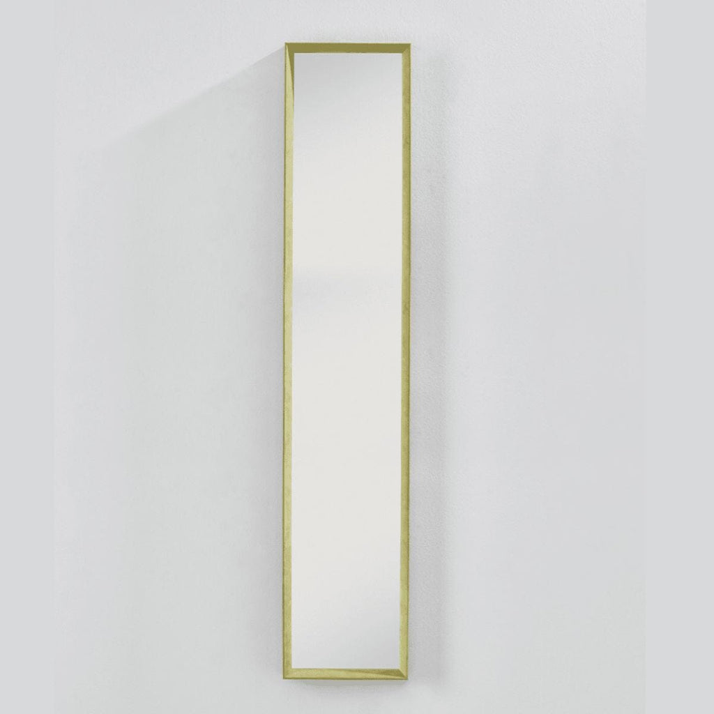 Velvet Green Hall Mirror | 150cm Luxurious Velvet Frame Mirror Deknudt Mirrors 