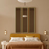 Velvet Green Hall Mirror | 150cm Luxurious Velvet Frame Mirror Deknudt Mirrors 