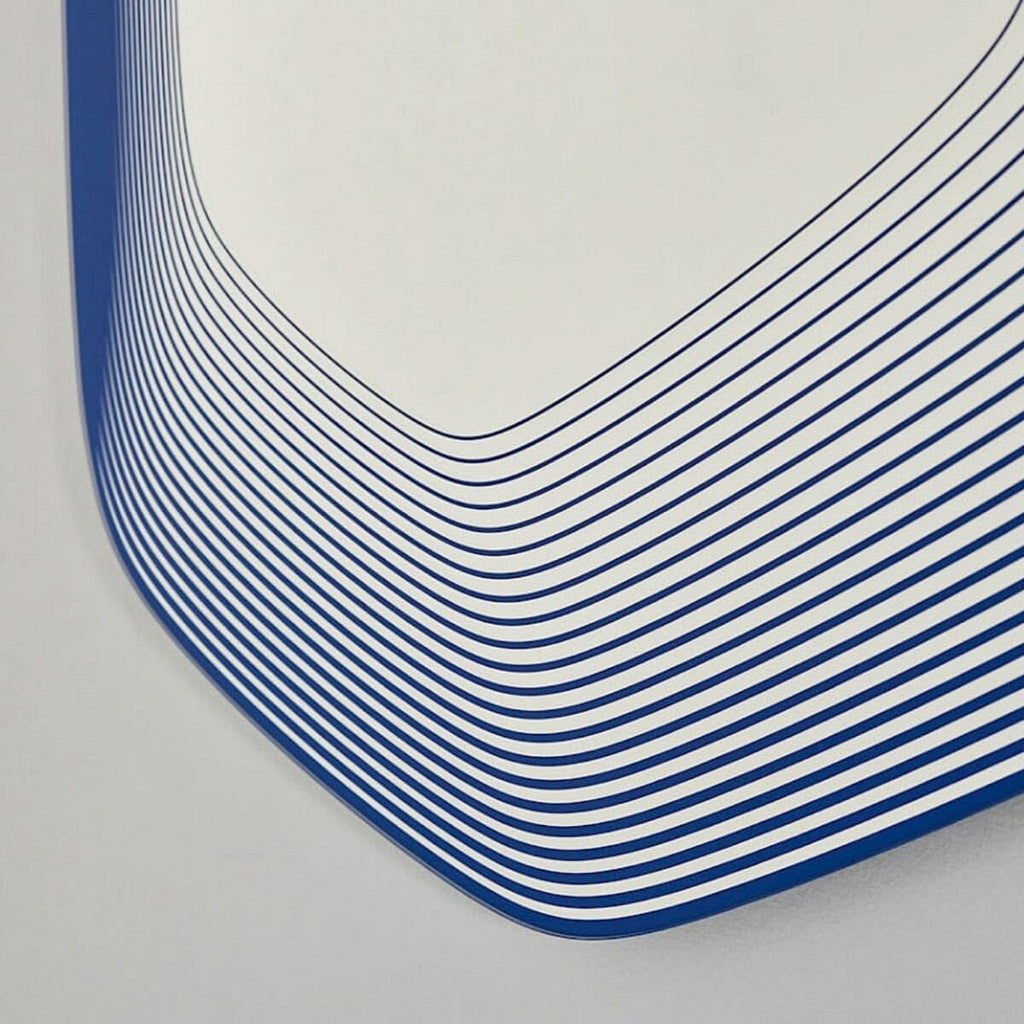 Vibe Blue Mirror Mirror Deknudt Mirrors 