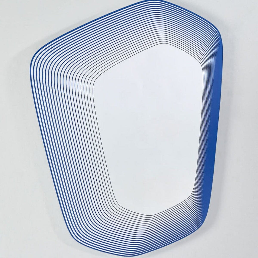 Vibe Blue Mirror Mirror Deknudt Mirrors 