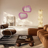 Vibe Pink Mirror | 80cm Retro Designer Mirror Mirror Deknudt Mirrors 
