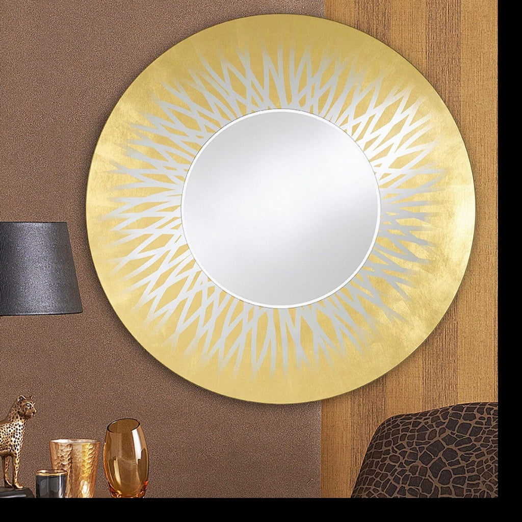 Zora Gold Mirror Mirror Deknudt Mirrors 