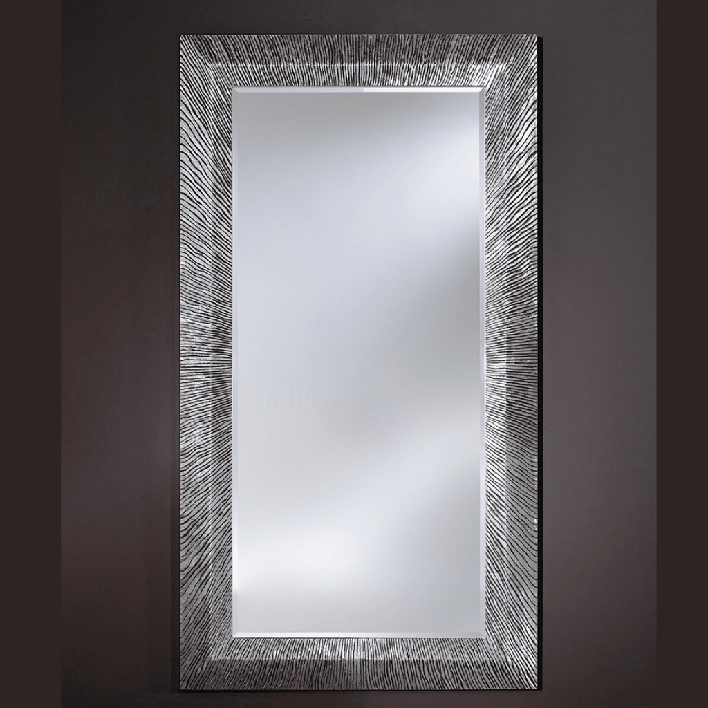 Groove Silver Mirror Mirror Deknudt Mirrors 