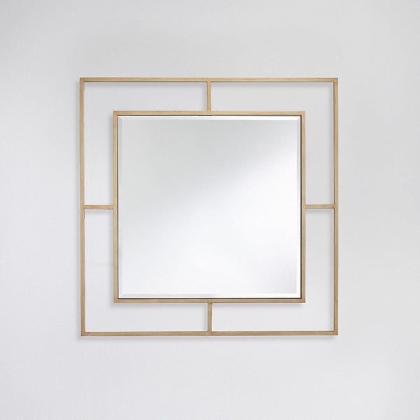 Nico Bronze Square Mirror Mirror Deknudt Mirrors 