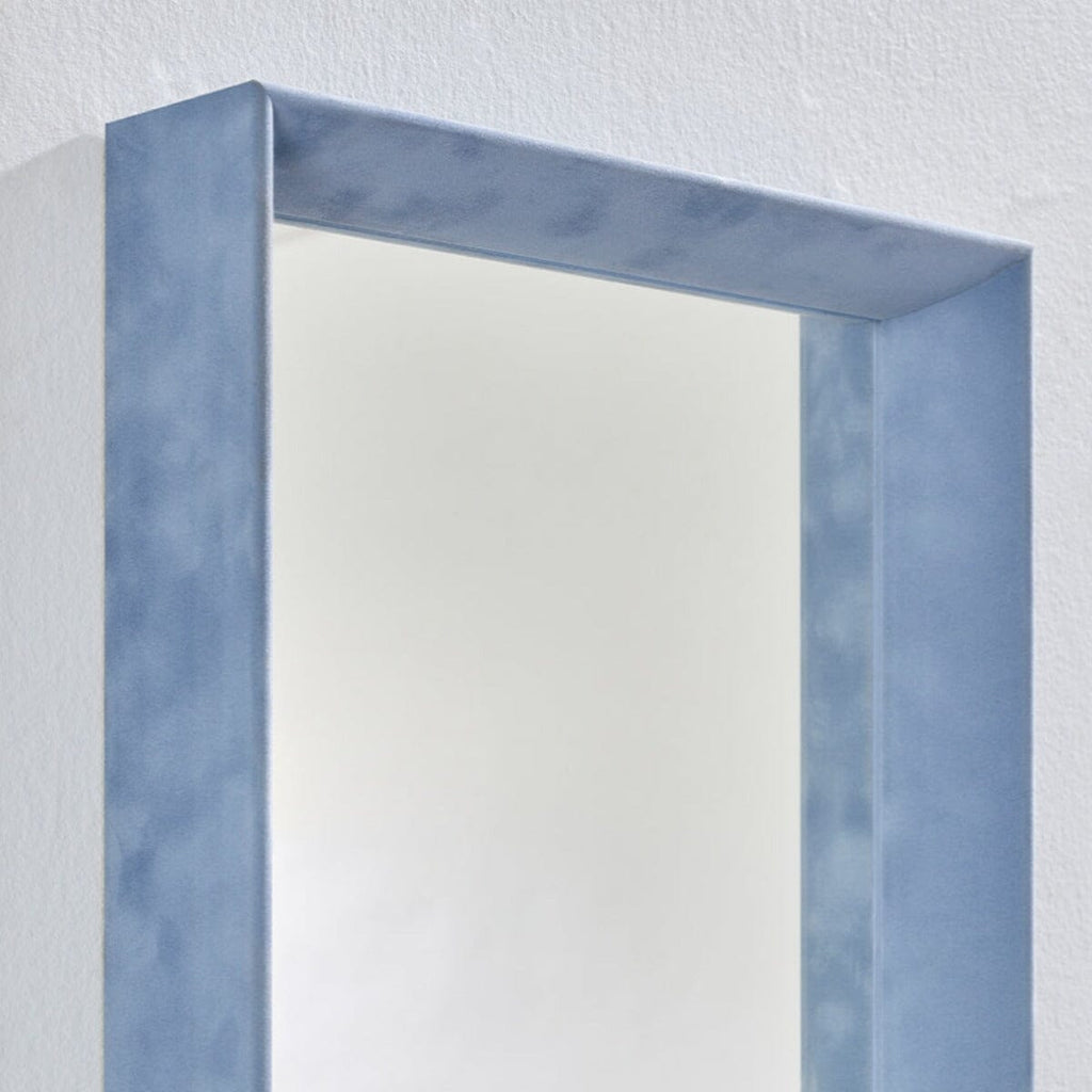 Velvet Blue Hall Mirror Mirrors Deknudt Mirrors 