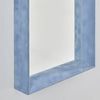 Velvet Blue Rect Mirror Mirrors Deknudt Mirrors 