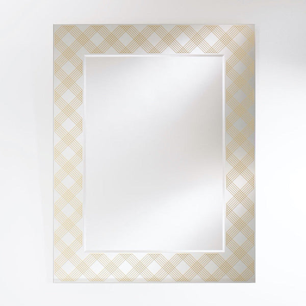 Zahia Bronze Mirror Mirror Deknudt Mirrors 